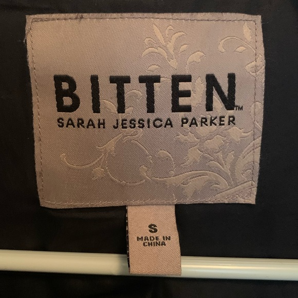 Bitten by Sarah Jessica Parker- Short Black Pea Coat - Picture 7 of 8